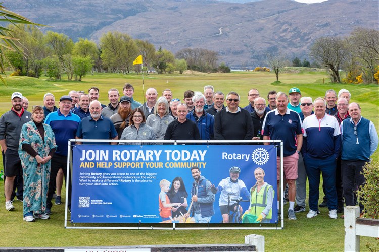 Ullapool Rotary golf club competition